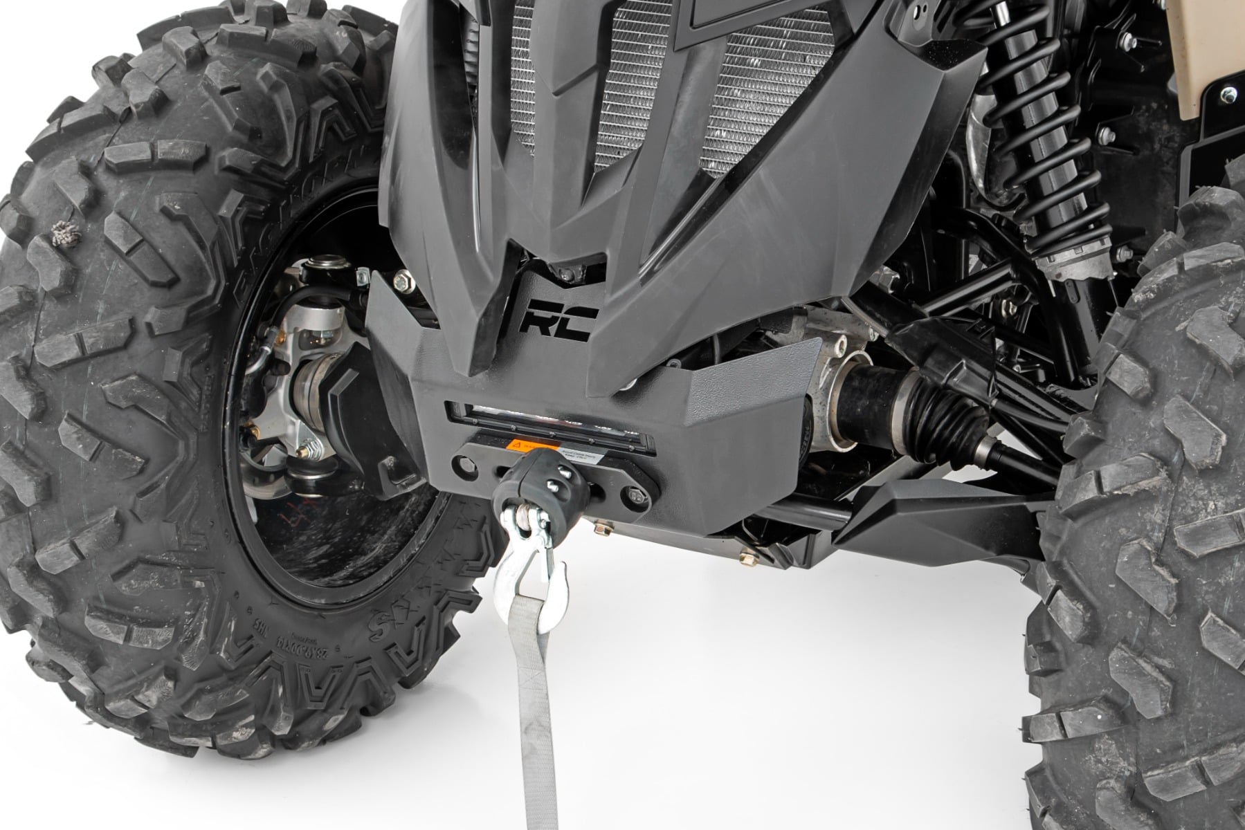 Winch Bumper | Black Series LED | 6" Light | Slime Line | Can-Am Renegade 1000/Renegade 500 