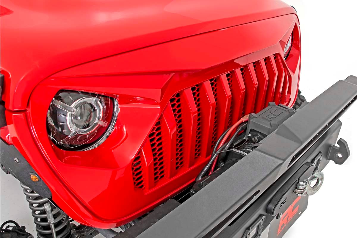 Replacement Grille | Angry Eyes | Jeep Gladiator JT/Wrangler JL 4WD (18-26)