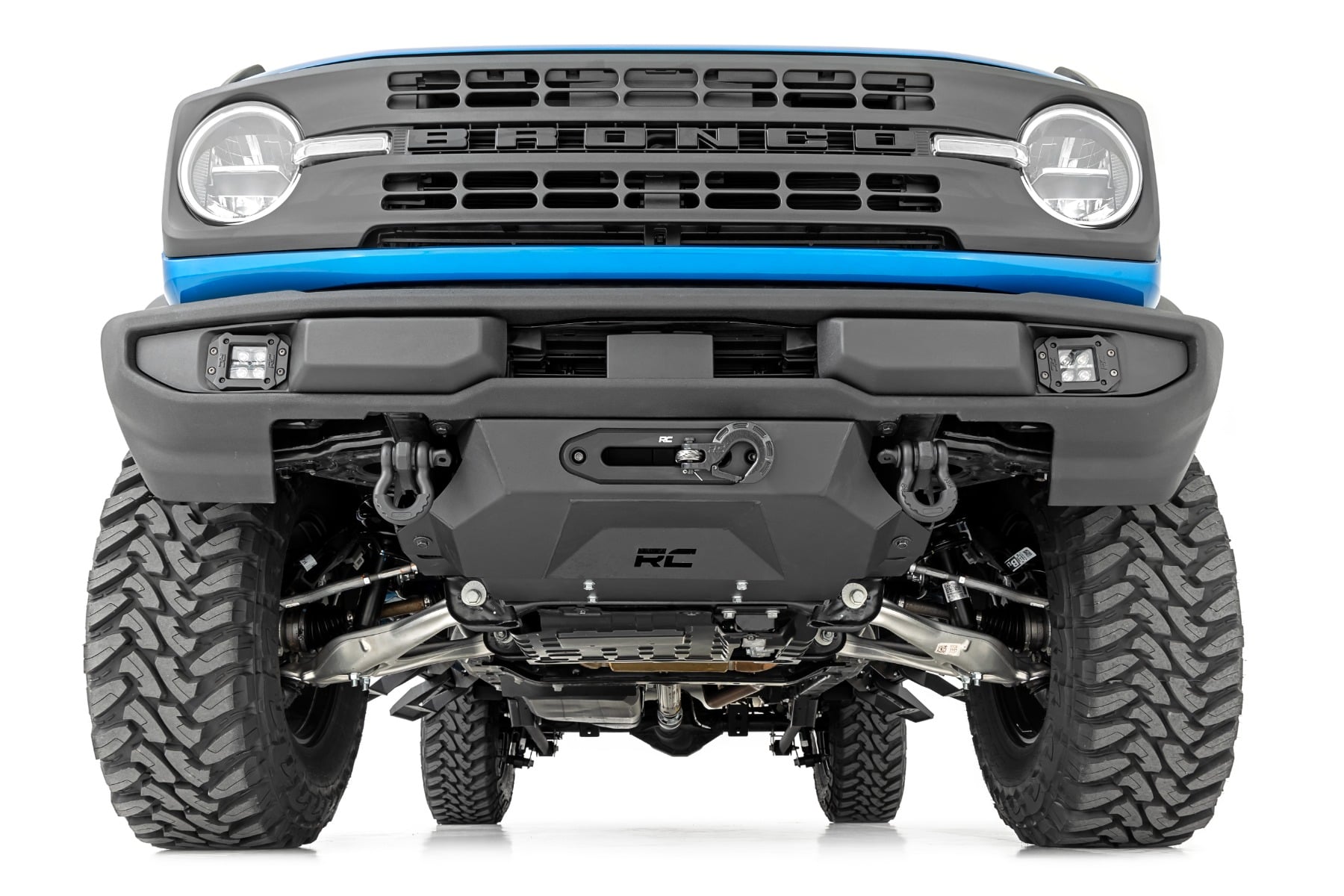 Tow Hook Brackets | D-Ring Combo | Ford Bronco 4WD (2021-2026)