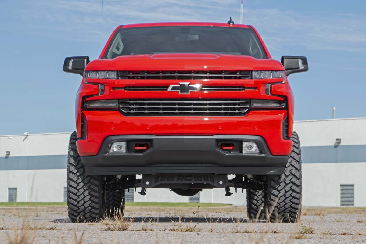 Tow Hooks | Forged | Red | Chevy Silverado 1500 2WD/4WD (2019-2022)