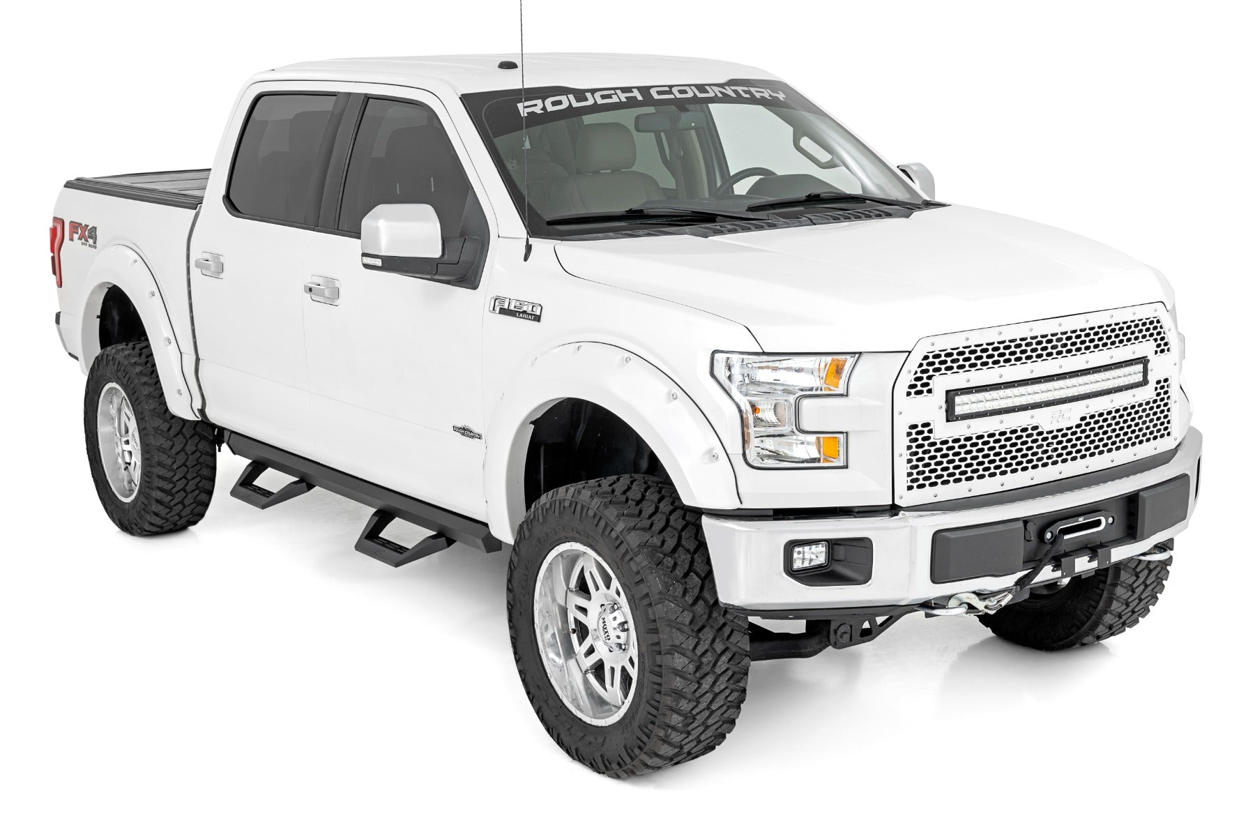SRX2 Adj Aluminum Step | Crew Cab | Ford F-150/Lightning/F-250/F-350/Raptor (15-26)