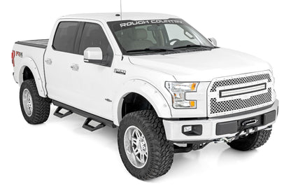 SRX2 Adj Aluminum Step | Crew Cab | Ford F-150/Lightning/F-250/F-350/Raptor (15-26)