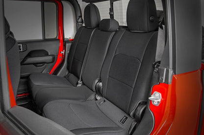 Seat Covers | Front and RR w/ Cup Holder | Jeep Gladiator JT 4WD (2020-2026)