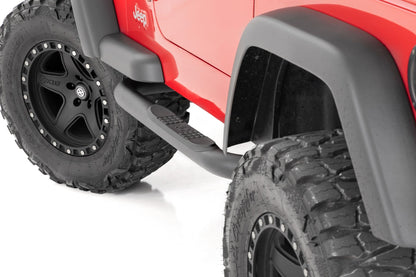 Nerf Steps | 3-Inch Tube | Jeep Wrangler TJ (97-06)/Wrangler YJ (87-95)