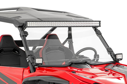 LED Light Kit | Cage Mount | 2" Black Pair | Amber DRL | Honda Talon 1000 