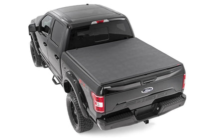 Soft Tri-Fold Bed Cover | 6'7" Bed | Ford F-150 (21-26)/F-150 Lightning (22-26)