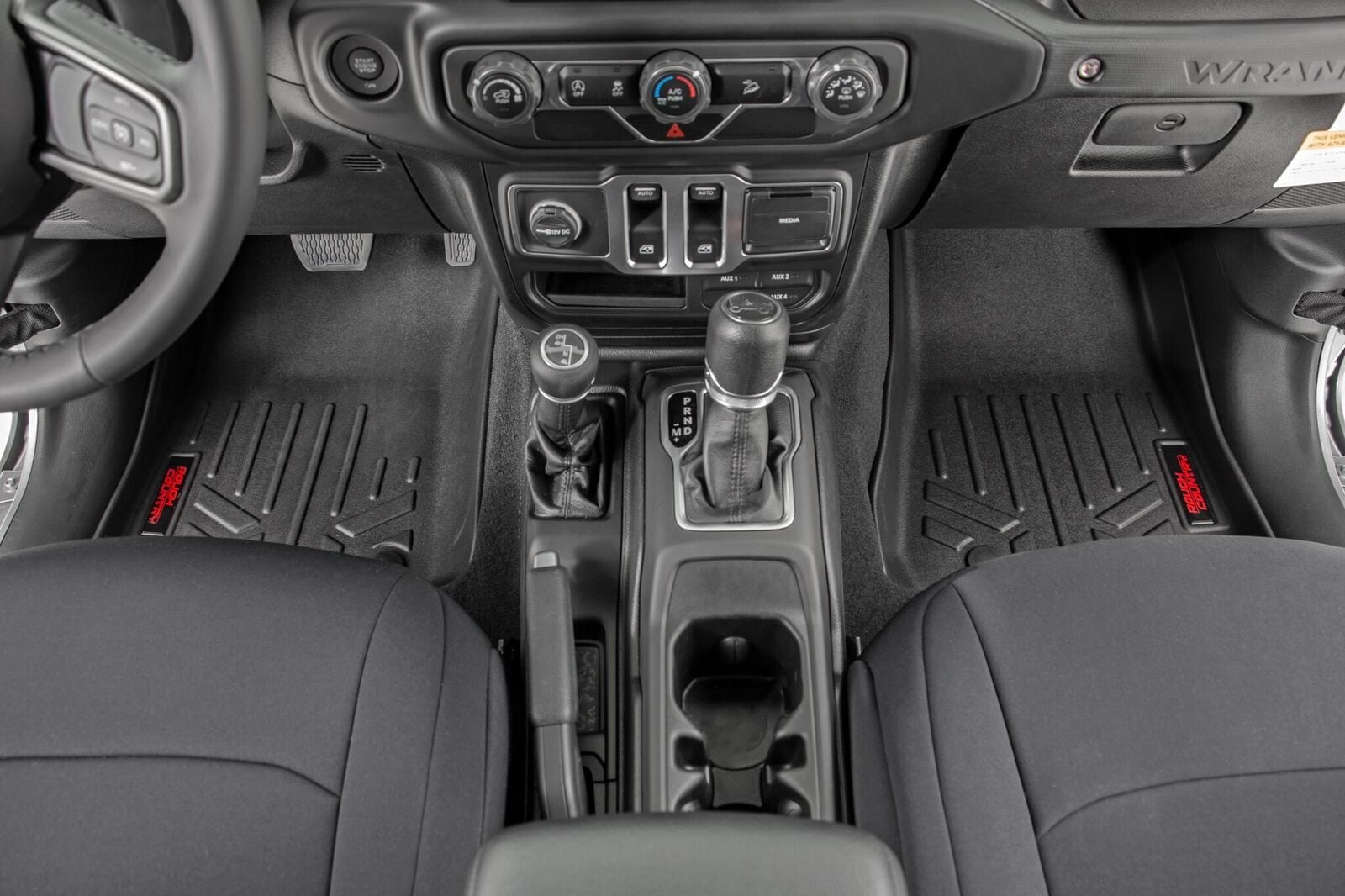 Floor Mats | FR & RR | RR Non-Lock | Jeep Gladiator JT 4WD (2020-2026)
