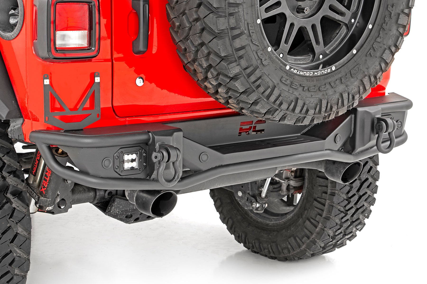Rear Bumper | Tubular | Jeep Wrangler JL (18-26)/Wrangler Unlimited (18-26) 