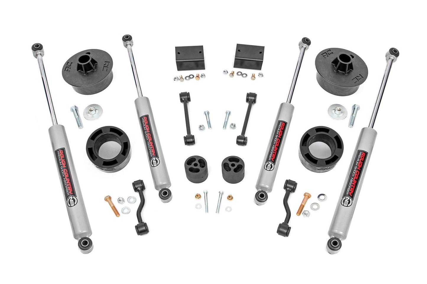 2.5 Inch Lift Kit | Spacers | N3 | Jeep Wrangler JL (24-26)/Wrangler Unlimited (24-26) 