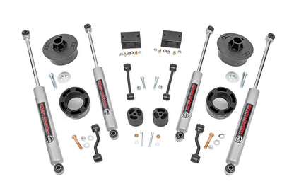 2.5 Inch Lift Kit | Spacers | N3 | Jeep Wrangler JL (24-26)/Wrangler Unlimited (24-26) 