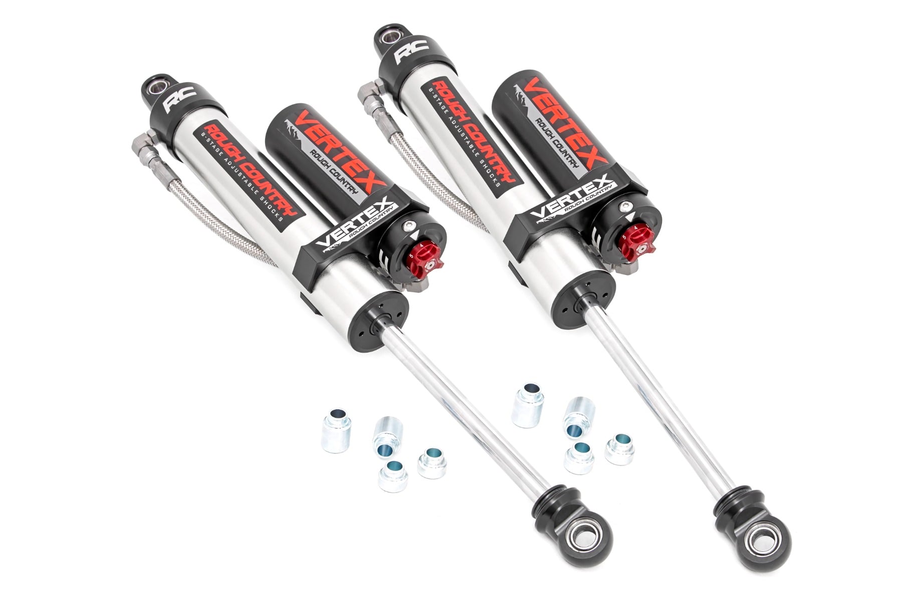 Vertex 2.5 Reservoir Front Shocks | 6" | Jeep Gladiator JT/Wrangler JL (18-24)