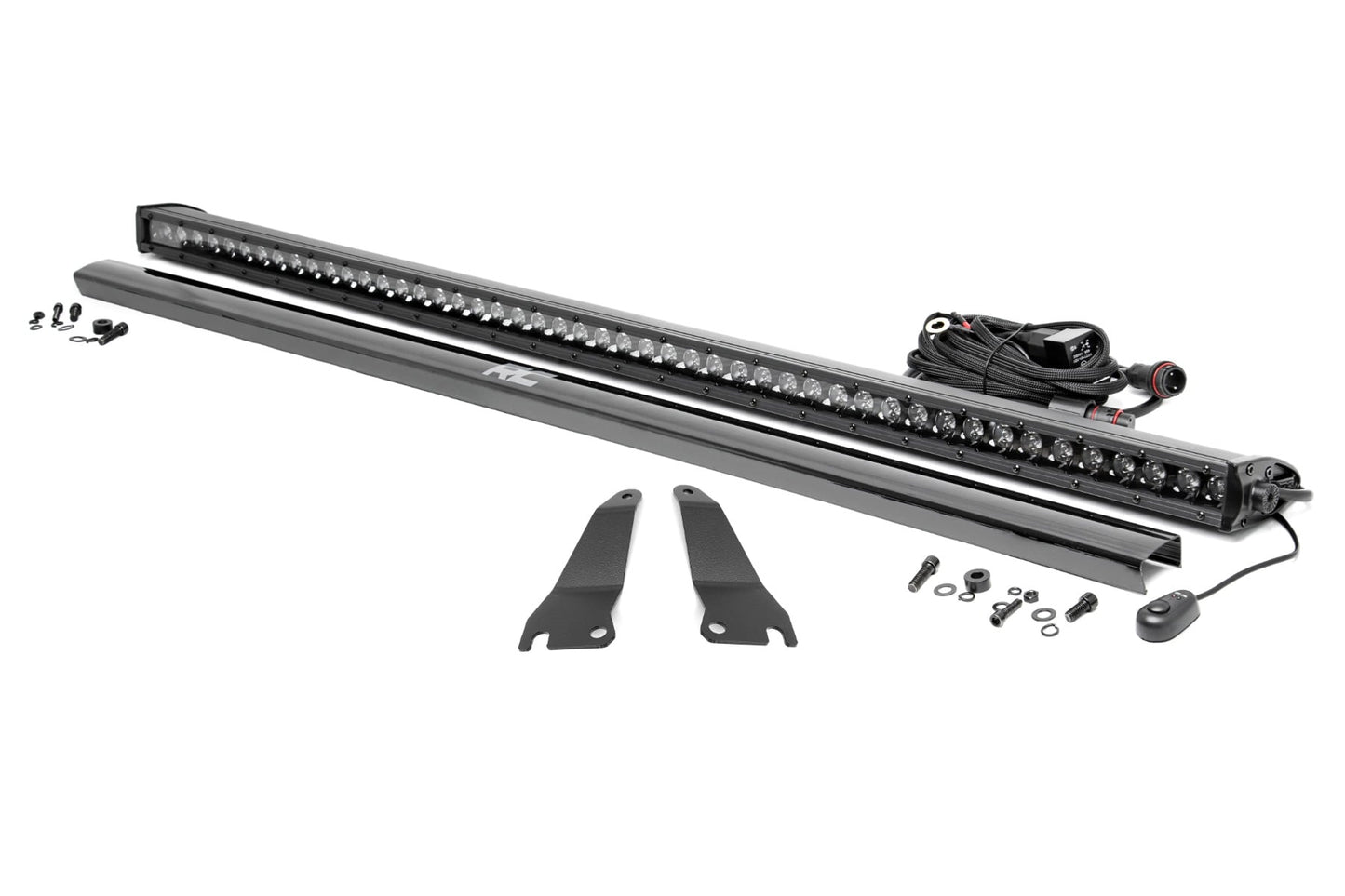 LED Light Kit | Cage Mount | 50" Black Single Row | Kawasaki Teryx 1000/Teryx 800 