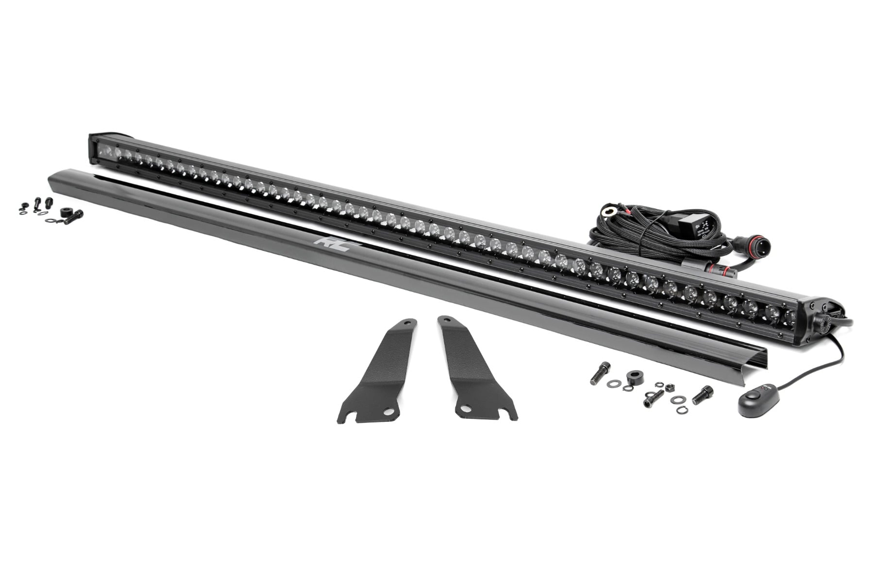 LED Light Kit | Cage Mount | 50" Black Single Row | Kawasaki Teryx 1000/Teryx 800 