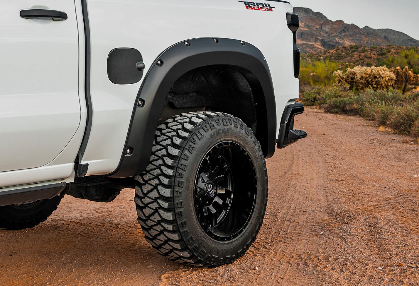 Pocket Fender Flares | GBA Black | Chevy Silverado 1500 2WD/4WD (2022-2026)