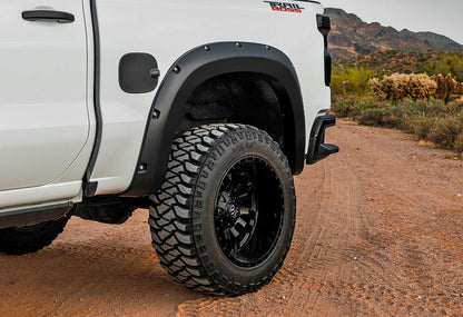 Pocket Fender Flares | GBA Black | Chevy Silverado 1500 2WD/4WD (2022-2026)