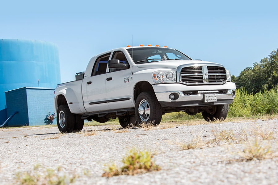 LED Light Kit | Bumper Mount | 20" Black Single Row | Ram 2500 (03-18)/3500 (03-18) 