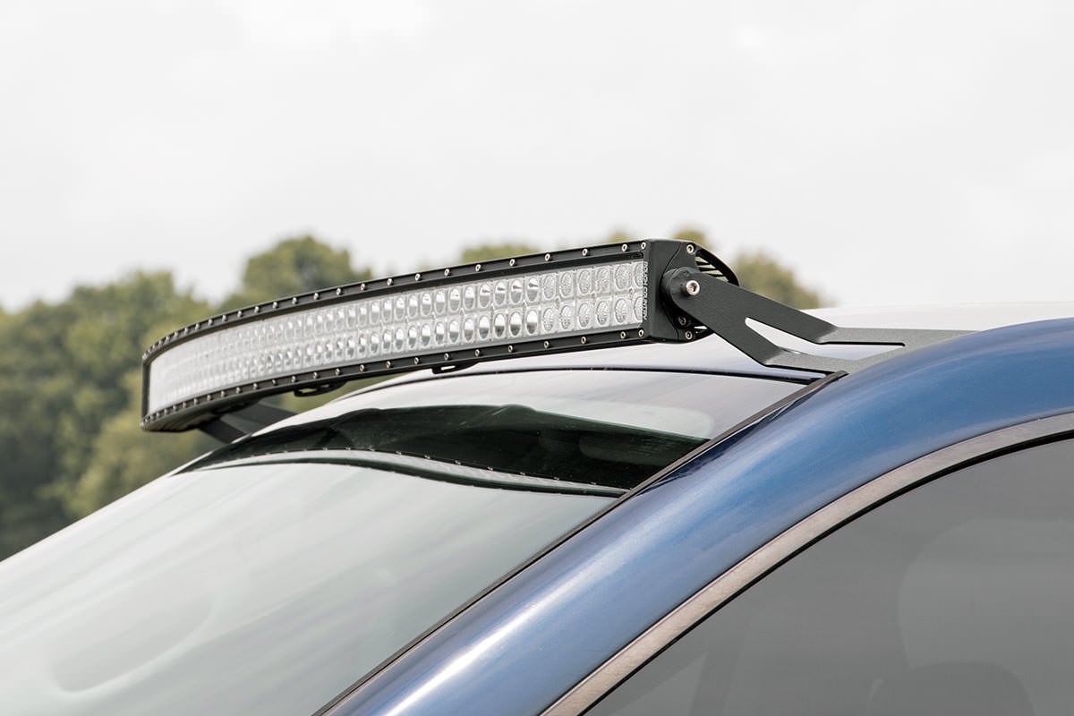 LED Light Mount | Upper Windshield | 54" Curved | Ram 1500 2WD/4WD (02-08)