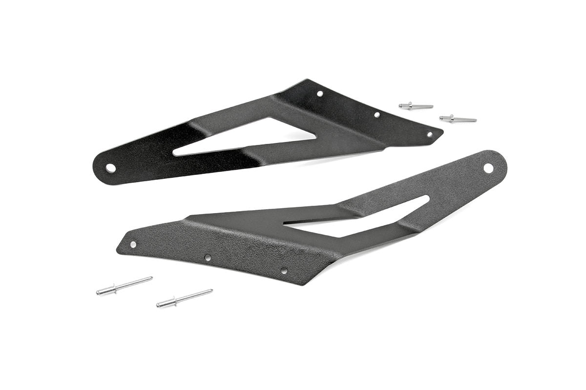 LED Light Mounts | Upper Windshield | 54" Curved | Ram 2500/3500 (03-10)