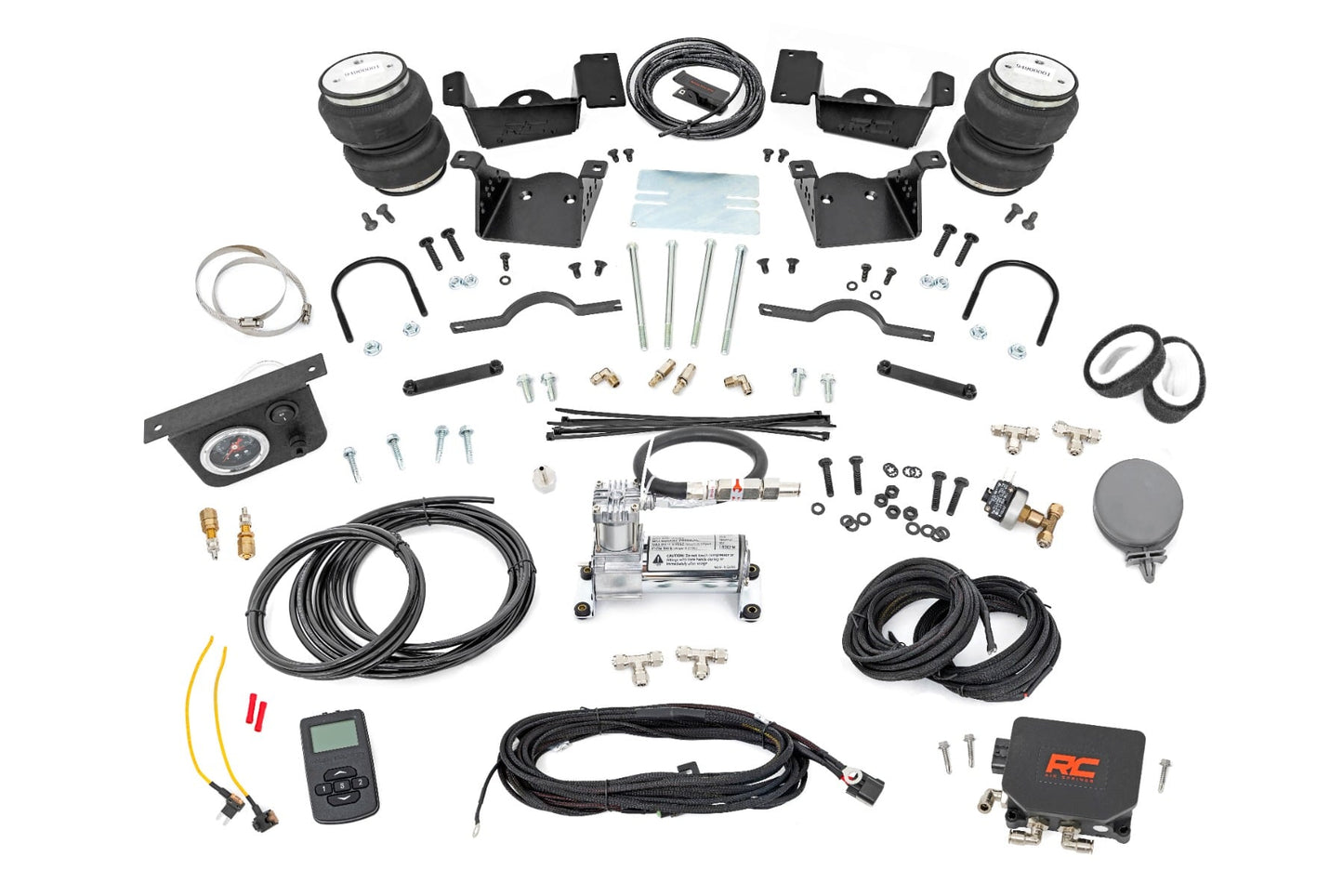 Air Spring Kit w/compressor | Wireless Controller | Chevy/GMC 2500HD/3500HD (20-26)