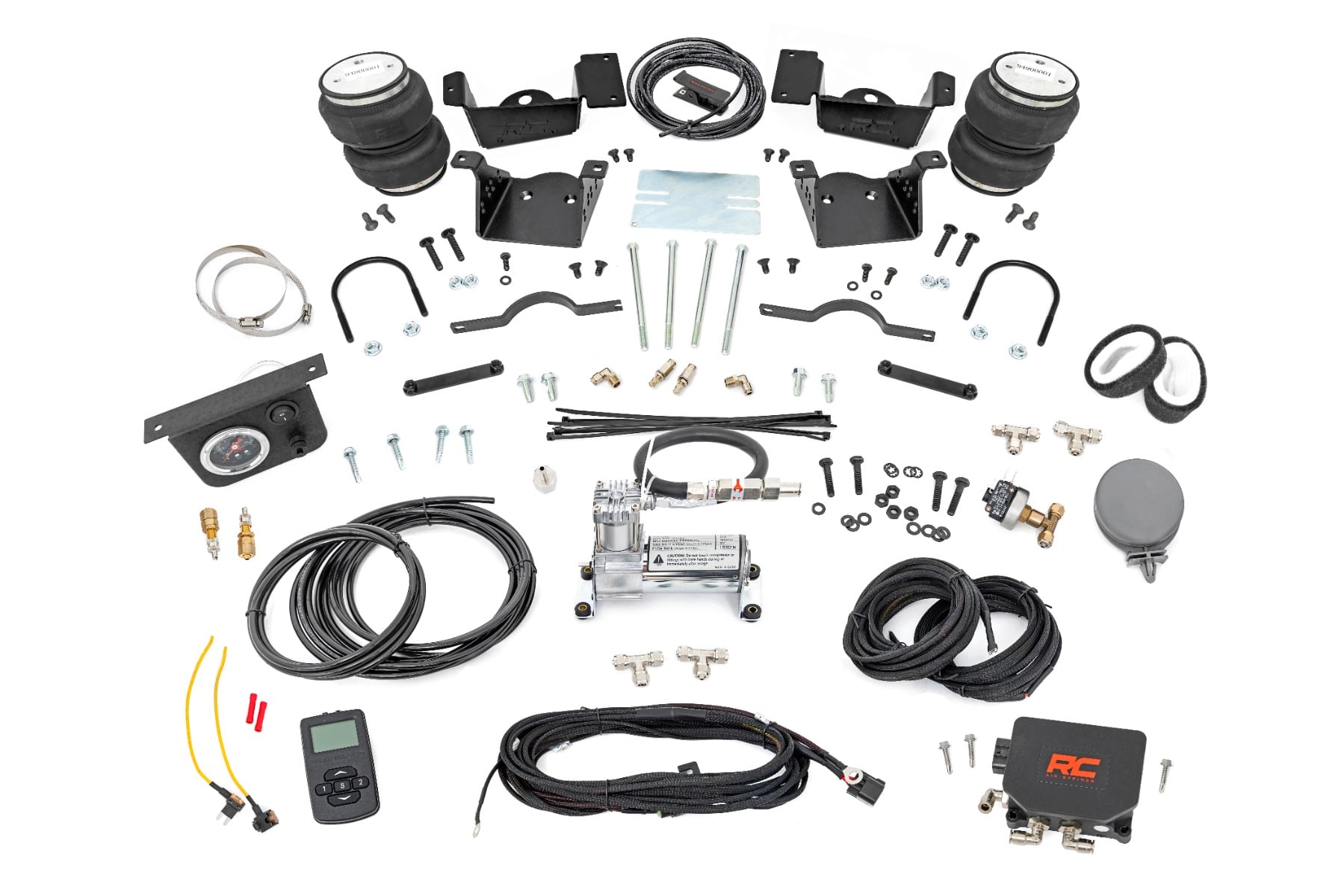 Air Spring Kit w/compressor | Wireless Controller | Chevy/GMC 2500HD/3500HD (20-26)
