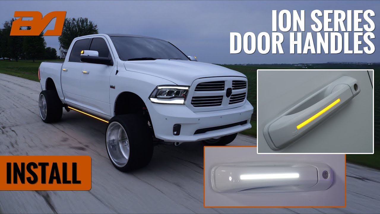 ION Series LED Door Handles | 2009-2018 Dodge Ram 1500