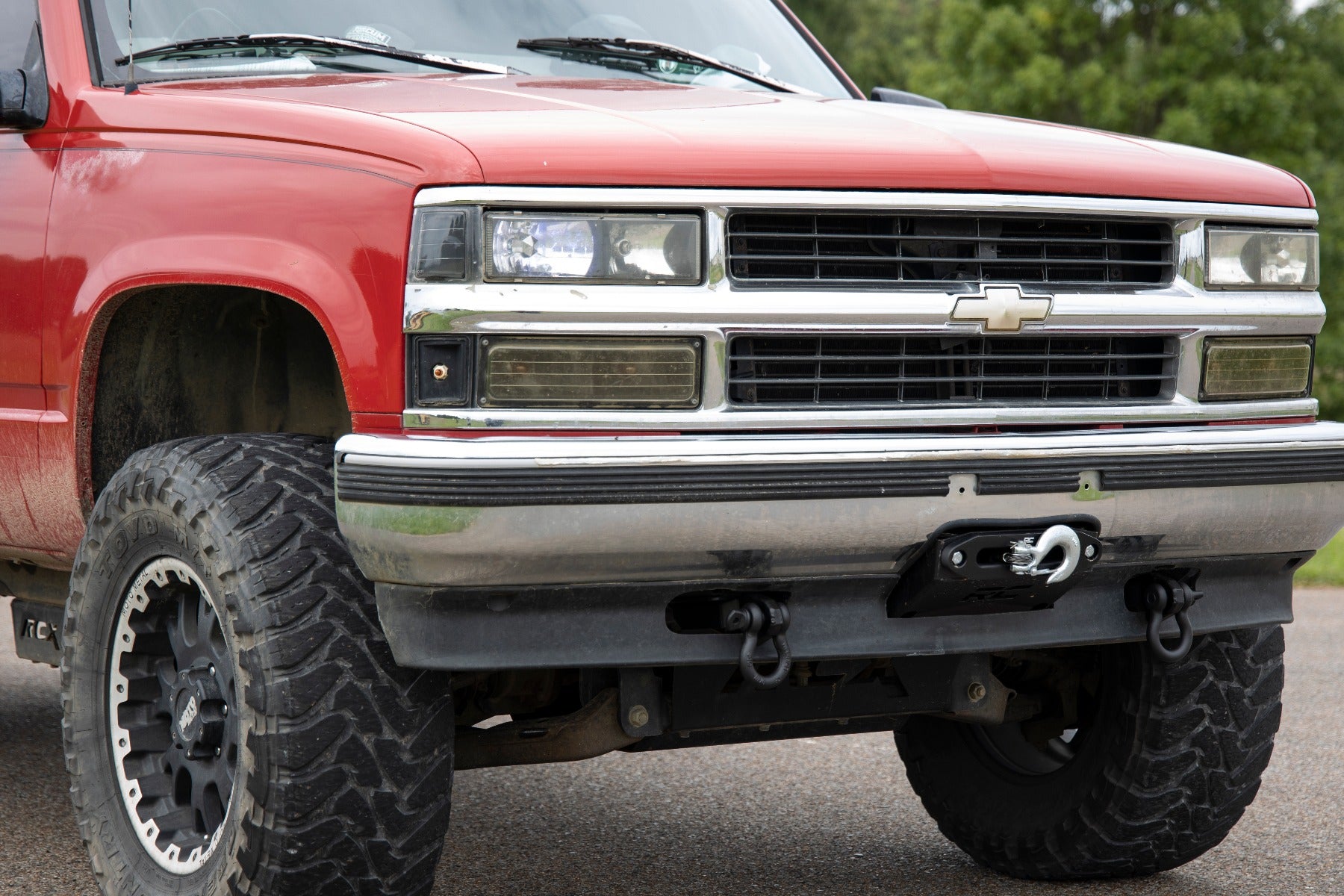Tow Hook to Shackle Bracket | Mount Only | Chevy/GMC 1500 Truck & SUV (88-99)