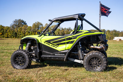 Whip Mount | Bed |  4' Multl-Color LED Whip Pair | Honda Talon 1000 