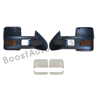 GM Style Dodge Ram 2500/3500 Tow Mirrors (2010-2018) - Style 2