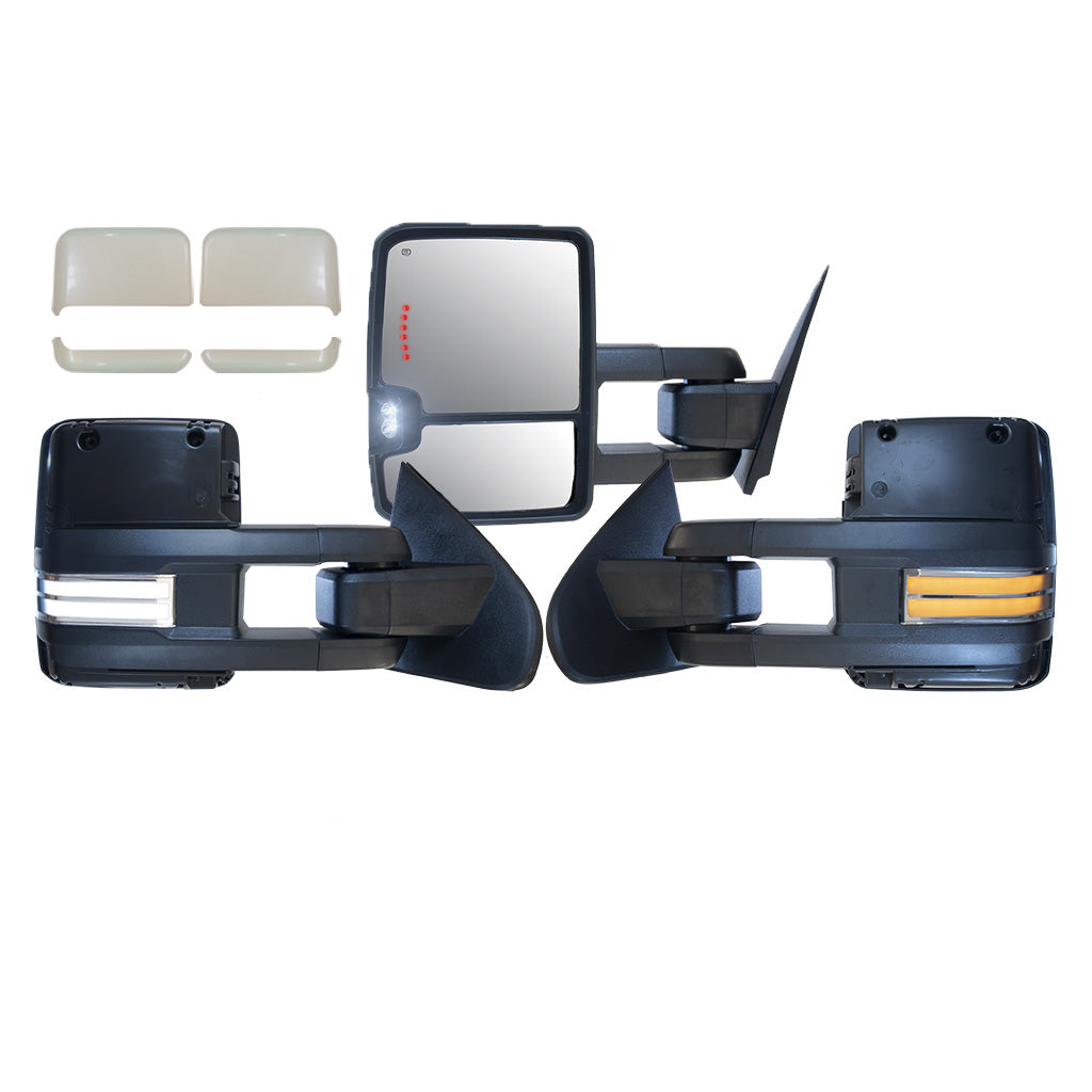 GM Style Dodge Ram 1500 Tow Mirrors (2009-2018) - Style 2