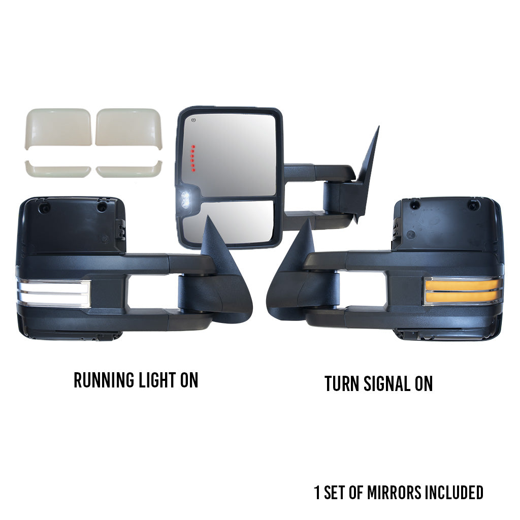 2015-2020 GM SUV Tow Mirrors (Tahoe, Yukon, Suburban)