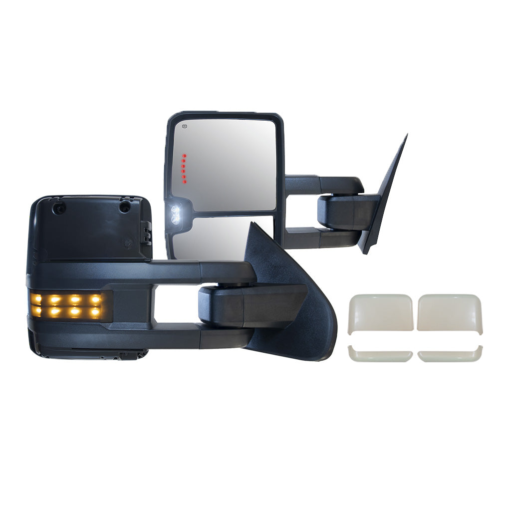 GM Style Dodge Ram 1500 Tow Mirrors (2009-2018) - Style 2