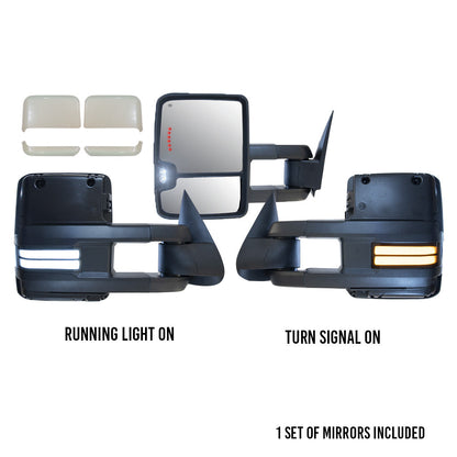 2015-2020 GM SUV Tow Mirrors (Tahoe, Yukon, Suburban)