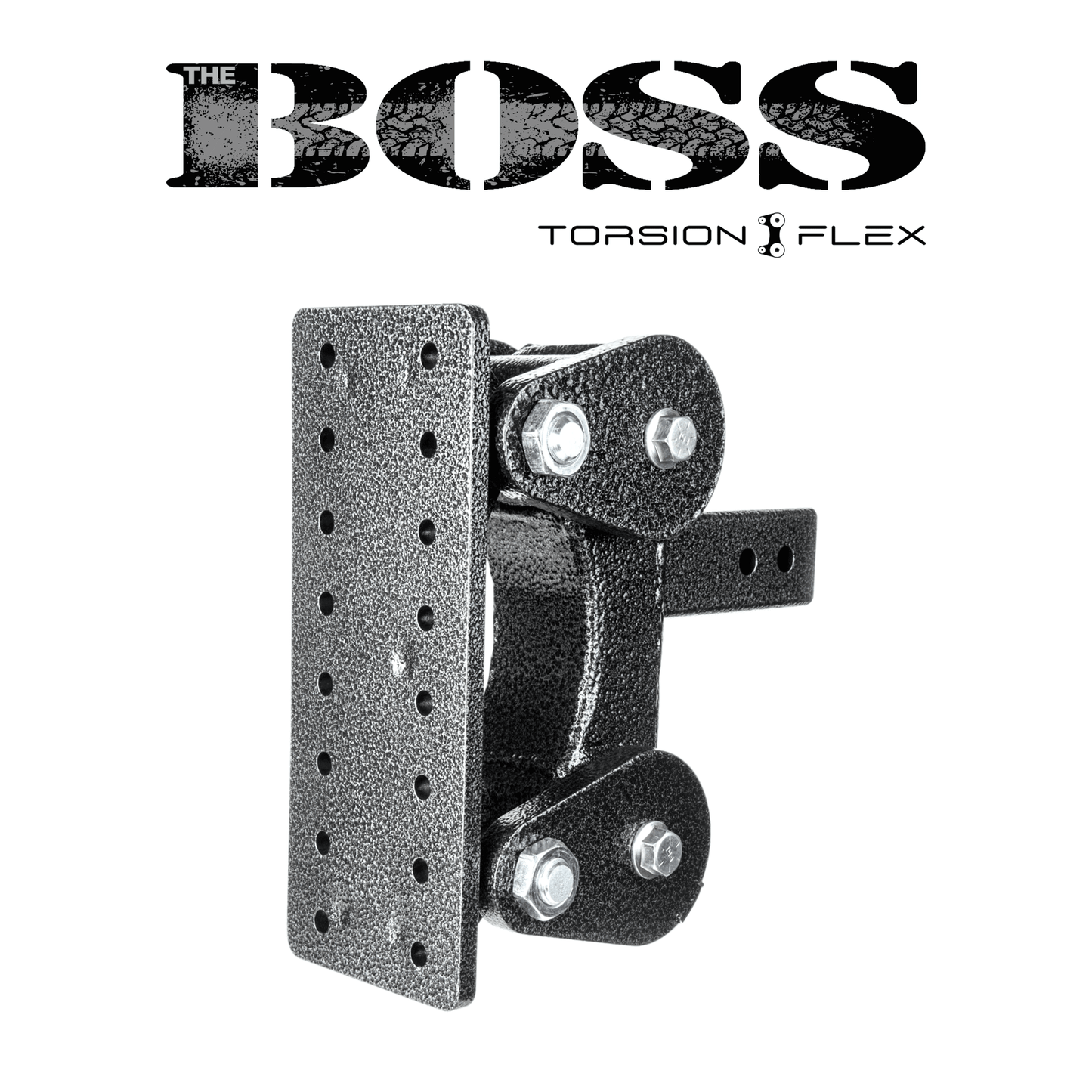 The BOSS (Torsion Flex) Pintle Plate (2"-3" Shank)