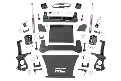 6 Inch Lift Kit | Mono Leaf Rear | Chevy Silverado 1500 4WD (2025-2026)