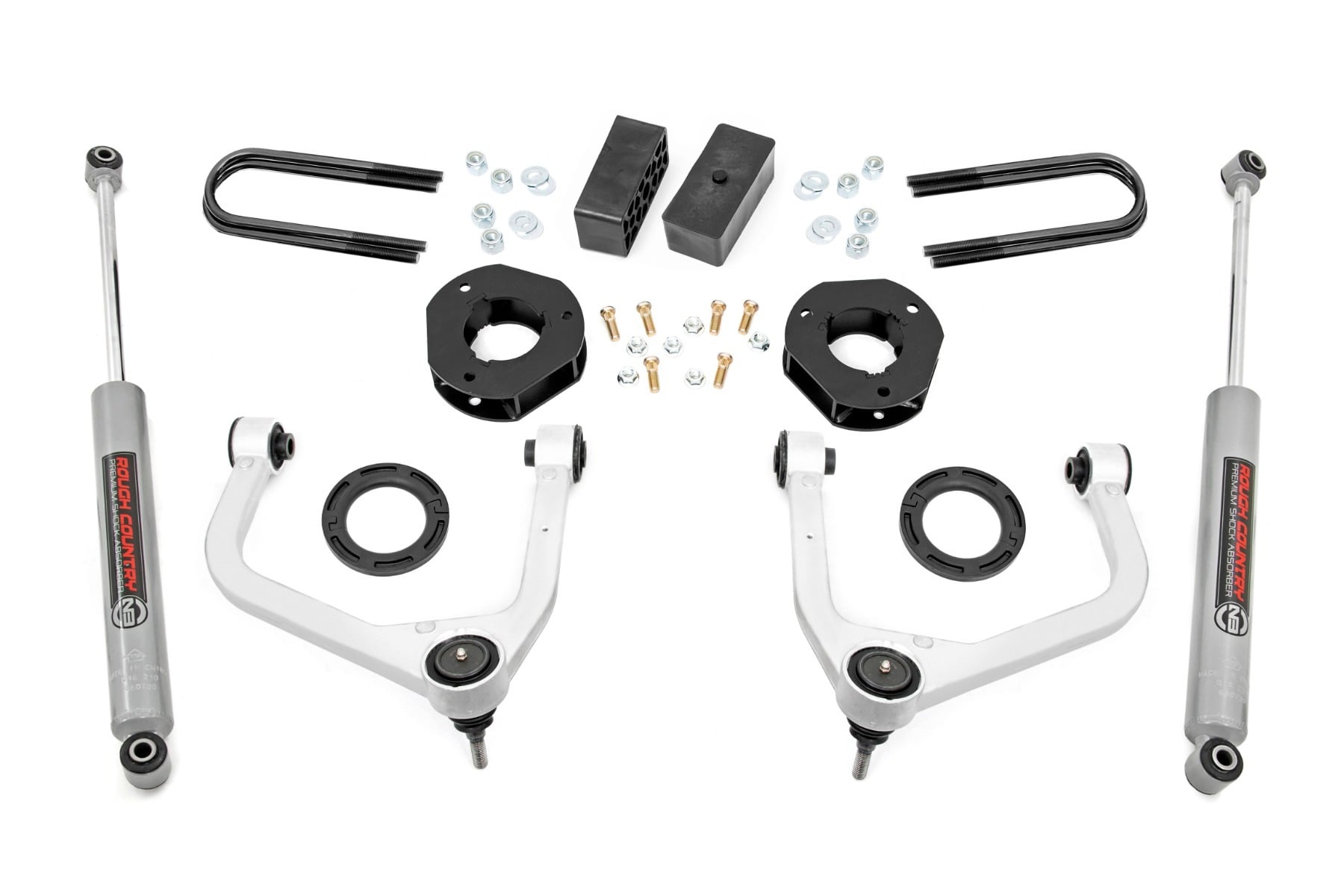 3.5 Inch Lift Kit | Mono Leaf Rear | GMC Sierra 1500 2WD/4WD (2025-2026)