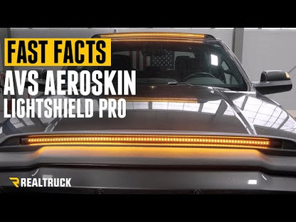 Aeroskin LightShield Pro Color Match Hood Shield for 2020-2023 Toyota Tacoma Super White AVS