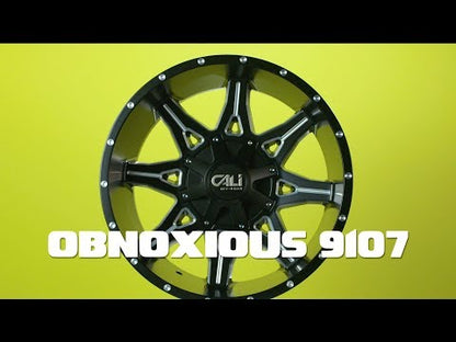 Cast Aluminum Wheels Obnoxious 9107 CH 22x12 Chrome Cali Offroad Wheels