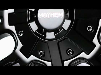 Mayhem Offroad Wheels Cogent 8107 RD 22x10 Prism Red Black Cast Aluminum
