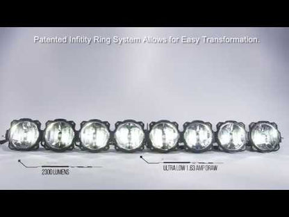 Jeep Head Lights Gravity LED 7 Inch Jeep Wrangler TJ Pair KC HiLiTES