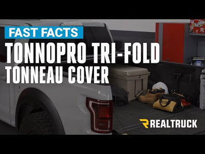 Soft Folding Tonneau Cover 22-26 Tundra W/ Ulty Trck 6 Foot 7 Inch Tonno Pro