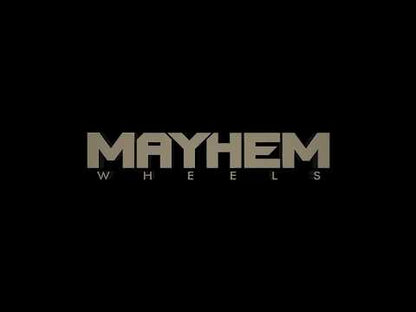 Mayhem Offroad Wheels Cogent 8107 GB 20x10 Milled Spokes Gloss Black Cast Aluminum