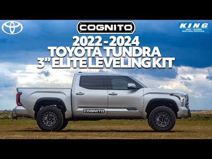 3-Inch Elite Leveling Lift Kit with King 2.5 Reservoir Shocks for 2022-2024 Toyota Tundra 2WD/4WD w/ Rear Air Ride Cognito