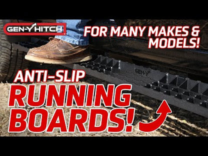 Running Boards Fits Ford F150 (2015-2025), F250/F350 (2017-2024) Std Cab RS & CS Gen Y Hitch
