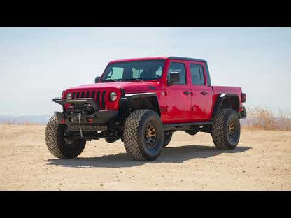 2018-2026 Jeep Wrangler JL & Gladiator JT Front Fender Flares Body Armor 4X4