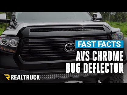 Bugflector II Hood Shield Dark Smoke for 1987-1991 Ford Bronco and More Smoke AVS