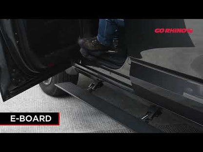 RealTruck VoltStep Electric Running Board Kit Protective Bedliner Coating 2019-2026 Ram 1500 Quad Cab Go Rhino
