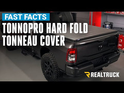 Hard Folding Tonneau Cover 16-23 Toyota Tacoma 5 Foot 1 Inch Tonno Pro