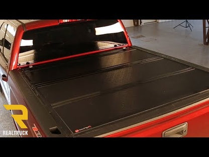 BAKFlip F1 Hard Folding Truck Bed Cover Rails Mounted Low Enough To Use Standard C Clamps 88-13  C/K Pickup/Silverado/Sierra 1500/1988-2014 2500 HD/3500 HD 6 Foot 6 Inch Bed BAK