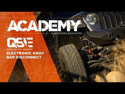 18-On Jeep Wrangler JL 20-On Jeep Gladiator JT Quick Switch Electric Links Remote Reservoir 0-1.5 Lift Kit FOX