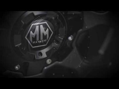 Mayhem Offroad Wheels Warrior 8015 RD 17x9 Prism Red Black Cast Aluminum